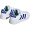 adidas Grand Court Elastic Lace and Top Strap Sneaker mit Klettverschlu&szlig; Kinder 01F7 - ftwwht/lucblu/preblu 34
