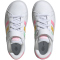 adidas Grand Court Elastic Lace and Top Strap Sneaker mit Klettverschlu&szlig; Kinder 01F7 - ftwwht/pulmin/beampk 29