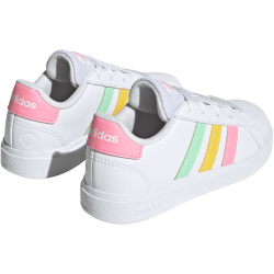 adidas Grand Court Lace-Up Sneaker Kinder 01F7 - ftwwht/pulmin/beampk 40