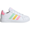 adidas Grand Court Lace-Up Sneaker Kinder 01F7 - ftwwht/pulmin/beampk 40