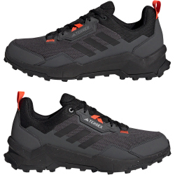 adidas TERREX AX4 Wanderschuhe Herren HP7391 - grey six/solar red/carbon 41 1/3