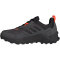 adidas TERREX AX4 Wanderschuhe Herren HP7391 - grey six/solar red/carbon 41 1/3
