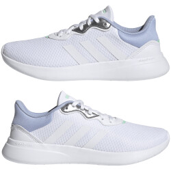 adidas QT Racer 3.0 Laufschuhe Damen 01F7 - ftwwht/ftwwht/bludaw 39 1/3