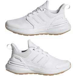 adidas RapidaSport Bounce Lace Sneaker Kinder 01F7 - ftwwht/ftwwht/ftwwht 28