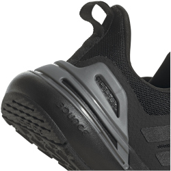 adidas RapidaSport Bounce Lace Sneaker Kinder A0QM - cblack/cblack/ironmt 30