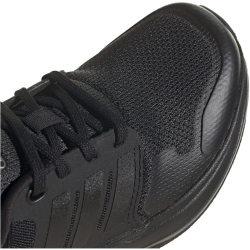 adidas RapidaSport Bounce Lace Sneaker Kinder A0QM - cblack/cblack/ironmt 35