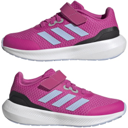 adidas RunFalcon 3.0 Elastic Lace Top Strap Sneaker Kinder AETJ - lucfuc/bludaw/cblack 29