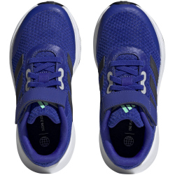 adidas RunFalcon 3.0 Elastic Lace Top Strap Sneaker Kinder AETB - lucblu/legink/ftwwht 35