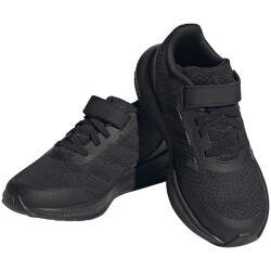 adidas RunFalcon 3.0 Elastic Lace Top Strap Sneaker Kinder A0QM - cblack/cblack/cblack 28