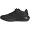 adidas RunFalcon 3.0 Elastic Lace Top Strap Sneaker Kinder A0QM - cblack/cblack/cblack 28