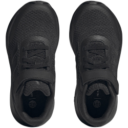 adidas RunFalcon 3.0 Elastic Lace Top Strap Sneaker Kinder A0QM - cblack/cblack/cblack 29