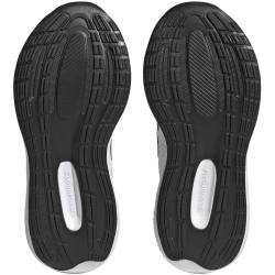 adidas RunFalcon 3.0 Elastic Lace Top Strap Sneaker Kinder 01F7 - ftwwht/cblack/ftwwht 28