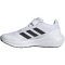 adidas RunFalcon 3.0 Elastic Lace Top Strap Sneaker Kinder 01F7 - ftwwht/cblack/ftwwht 28