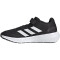 adidas RunFalcon 3.0 Elastic Lace Top Strap Sneaker Kinder A0QM - cblack/ftwwht/cblack 28