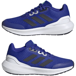 adidas RunFalcon 3 Lace Sneaker Kinder AETB - lucblu/legink/ftwwht 30