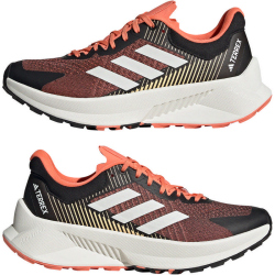 adidas TERREX Soulstride Flow Trailrunning-Laufschuhe Damen A0QM - cblack/crywht/impora 37 1/3
