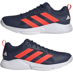 adidas Court Team Bounce 2.0 Hallenschuhe Herren AEQ1 - tenabl/solred/ftwwht 44