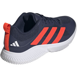 adidas Court Team Bounce 2.0 Hallenschuhe Herren AEQ1 - tenabl/solred/ftwwht 44
