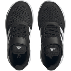 adidas Nebzed Elastic Lace Top Strap Sneaker Kinder A0QM - cblack/ftwwht/ftwwht 34