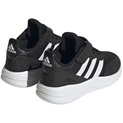 adidas Nebzed Elastic Lace Top Strap Sneaker Kinder A0QM - cblack/ftwwht/ftwwht 34