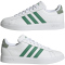 adidas Grand Court Comfort Cloudfoam Sneaker Herren HP2535 - cloud white/court green/silver green 38 2/3