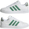 adidas Grand Court Comfort Cloudfoam Sneaker Herren 01F7 - ftwwht/cougrn/silgrn 41 1/3