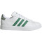 adidas Grand Court Comfort Cloudfoam Sneaker Herren 01F7 - ftwwht/cougrn/silgrn 46 2/3