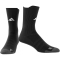 adidas Cushioned Performance Crew Fu&szlig;ballsocken 095A - black/white 34-36