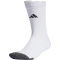 adidas Cushioned Performance Crew Fu&szlig;ballsocken 001A - white/black 34-36