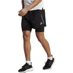 adidas Designed for Running 2in1 Shorts Herren 095A - black XXL