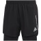 adidas Designed for Running 2in1 Shorts Herren 095A - black XXL