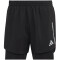 adidas Designed for Running 2in1 Shorts Herren 095A - black XXL