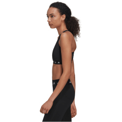 adidas Powerreact Medium-Support Techfit Sport-BH Damen 095A - black L A-C