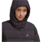 adidas Helionic Daunenjacke mit Kapuze Damen 095A - black/black L