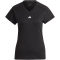 adidas AEROREADY Train Essentials Minimal Branding V-Neck T-Shirt Damen HN5543 - black XL