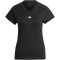 adidas AEROREADY Train Essentials Minimal Branding V-Neck T-Shirt Damen HN5543 - black XL