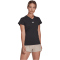 adidas AEROREADY Train Essentials Minimal Branding V-Neck T-Shirt Damen HN5543 - black XL