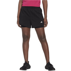 adidas AEROREADY Made for Training Minimal Two-in-One Shorts Damen 095A - black/white XS