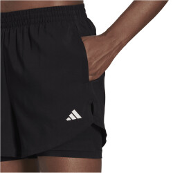 adidas AEROREADY Made for Training Minimal Two-in-One Shorts Damen 095A - black/white XS
