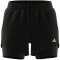 adidas AEROREADY Made for Training Minimal Two-in-One Shorts Damen 095A - black/white XS