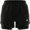 adidas AEROREADY Made for Training Minimal Two-in-One Shorts Damen HN1044 - black/white XL