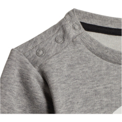 adidas Badge of Sport French Terry Jogginghose Kinder 83F7 - mgreyh/white 62