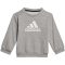 adidas Badge of Sport French Terry Jogginghose Kinder 83F7 - mgreyh/white 62