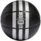adidas 3-Streifen Rubber Mini-Basketball HM4972 - black/silver met. 3