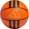 adidas 3-Streifen Rubber X3 Basketball HM4970 - basketball natural/black/gold met. 7