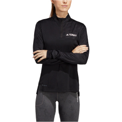adidas TERREX Multi 1/2-Zip Sweatshirt Damen 095A - black XS