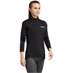 adidas TERREX Multi 1/2-Zip Sweatshirt Damen 095A - black XS
