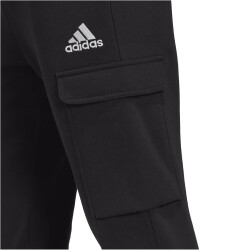 adidas Essentials Fleece Regular Cargohose Herren 095A - black/white S