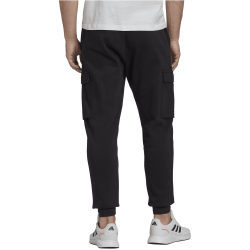 adidas Essentials Fleece Regular Cargohose Herren 095A - black/white M