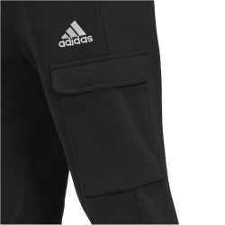 adidas Essentials Fleece Regular Cargohose Herren 095A - black/white M